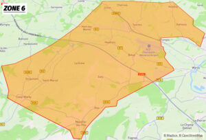 Carte zone 6