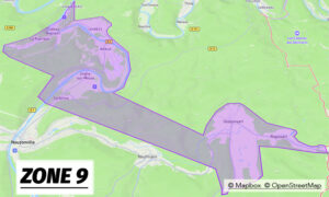 Carte zone 9